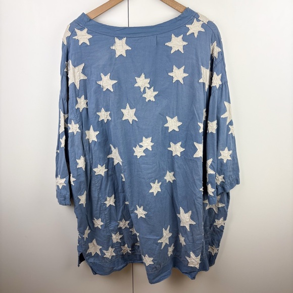 Magnolia Pearl Francis Magic Top Stars Planet Saturn Rainbow Rings Blue Nirvana - Picture 8 of 10